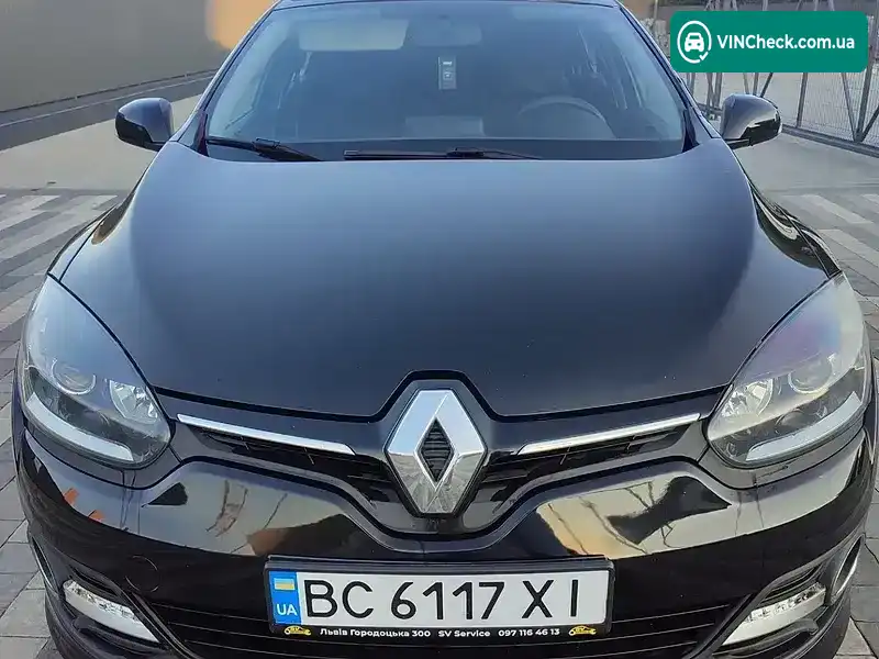Renault Megane 2015, фото з оголошення 2 з 11, VIN VF1KZ140652692150