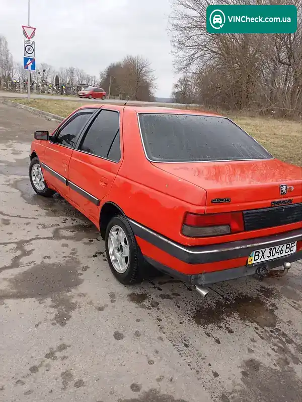 Peugeot 405 1989, фото з оголошення 1 з 8, VIN VF315BDK208843203