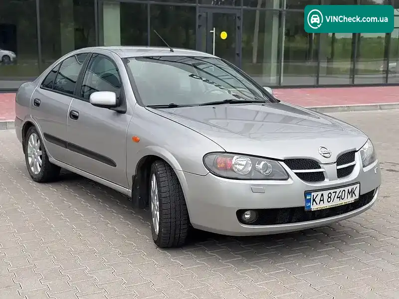 Nissan Almera 2003, фото з оголошення 1 з 20, VIN SJNBBAN16U0383077