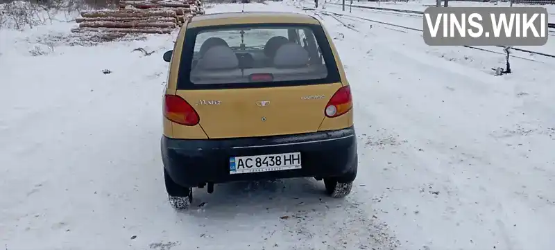 Daewoo Matiz 2000, фото з оголошення 2 з 8, VIN SUPMF484DYW006913