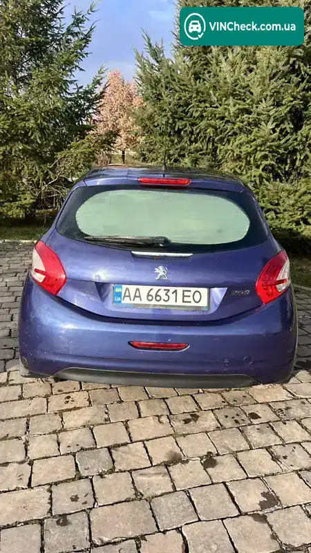 Peugeot 208 2013, фото з оголошення 2 з 6, VIN VF3CCHMZ0CT159196