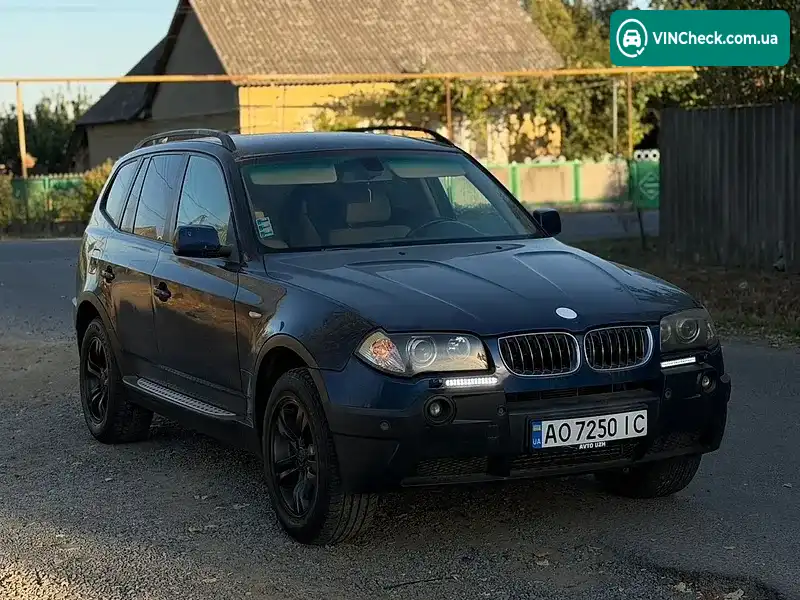 BMW X3 2004, фото з оголошення 1 з 15, VIN WBAPB51050WB43026