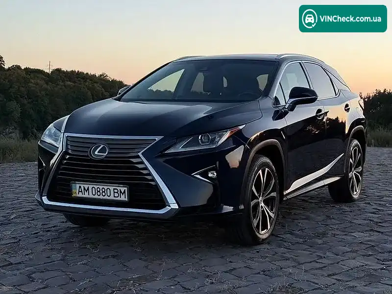 Lexus RX 2017, фото з оголошення 2 з 10, VIN 2T2BZMCA6HC103608