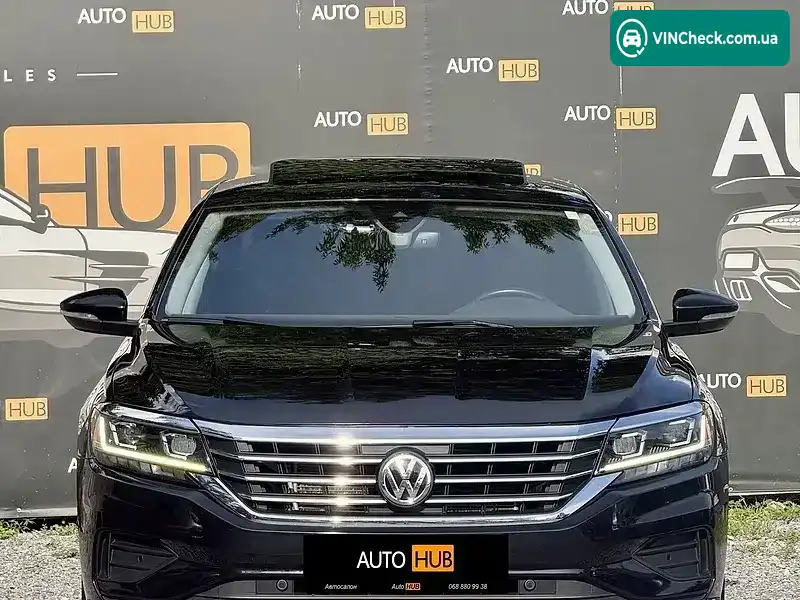 Volkswagen Passat 2020, фото з оголошення 2 з 20, VIN 1VWCA7A34LC013197