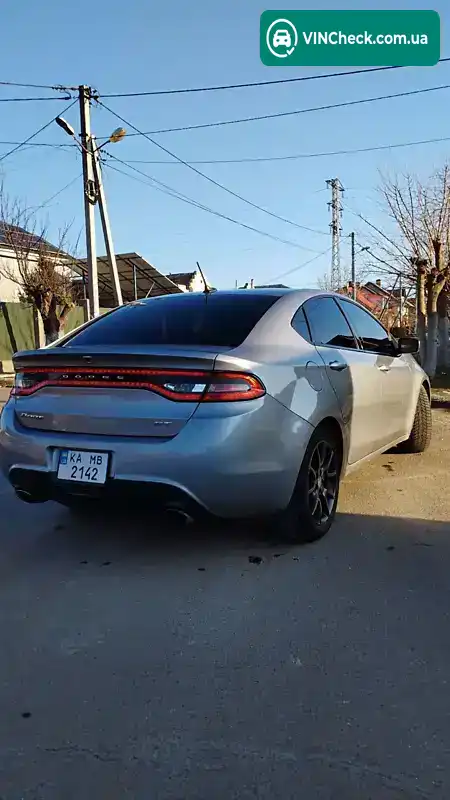 Dodge Dart 2015, фото з оголошення 2 з 9, VIN 1C3CDFEB4FD213604