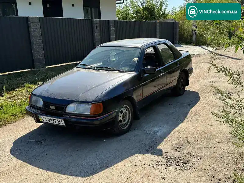 Ford Sierra 1987, фото з оголошення 2 з 6, VIN WF0FXXGBBFHJ76825