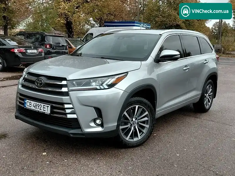 Toyota Highlander 2018, фото з оголошення 1 з 20, VIN 5TDJZRFH5JS542074