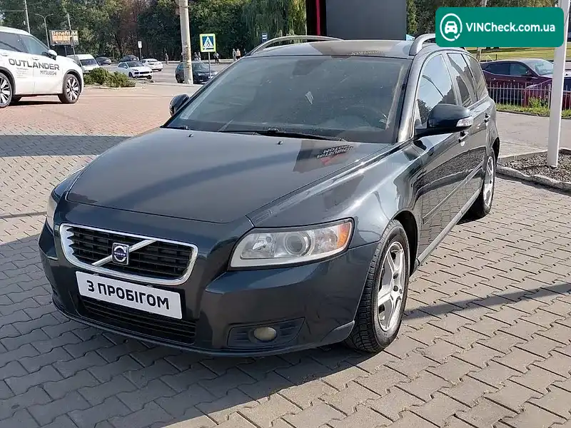 Volvo V50 2009, фото з оголошення 2 з 20, VIN YV1MW76F2A2550783