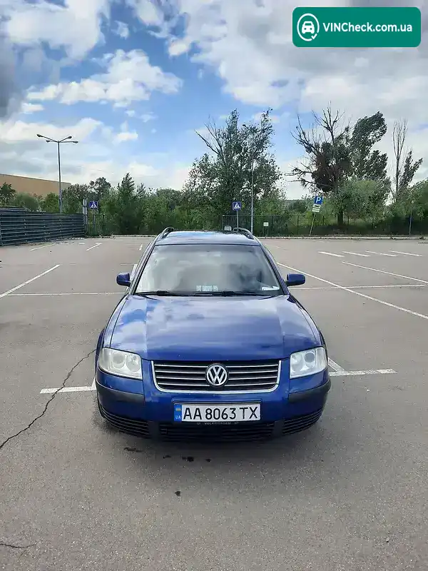 Volkswagen Passat 2000, фото з оголошення 1 з 16, VIN WVWZZZ3BZ1E116019