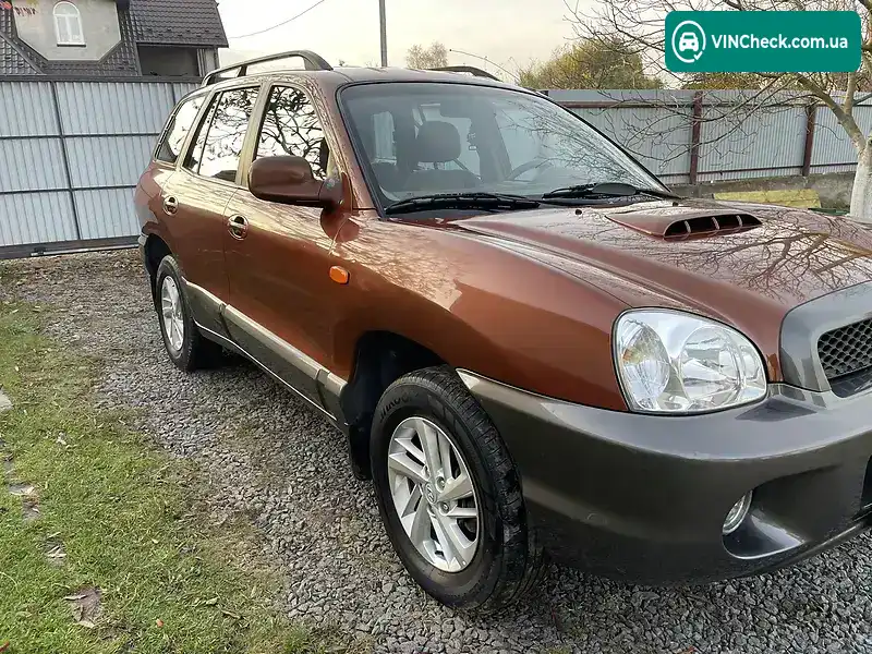 Hyundai Santa FE 2001, фото з оголошення 2 з 19, VIN KMHSC81VP1U082517