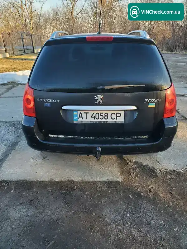 Peugeot 307 2006, фото з оголошення 2 з 21, VIN VF33HNFUC84651145