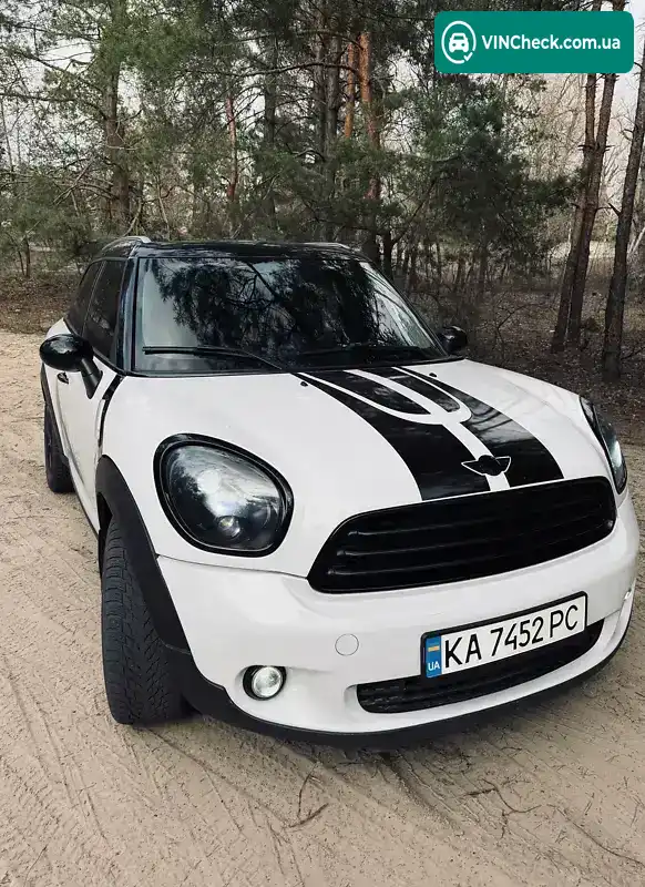 MINI Countryman 2012, фото з оголошення 1 з 12, VIN WMWZB3C56DWM07038