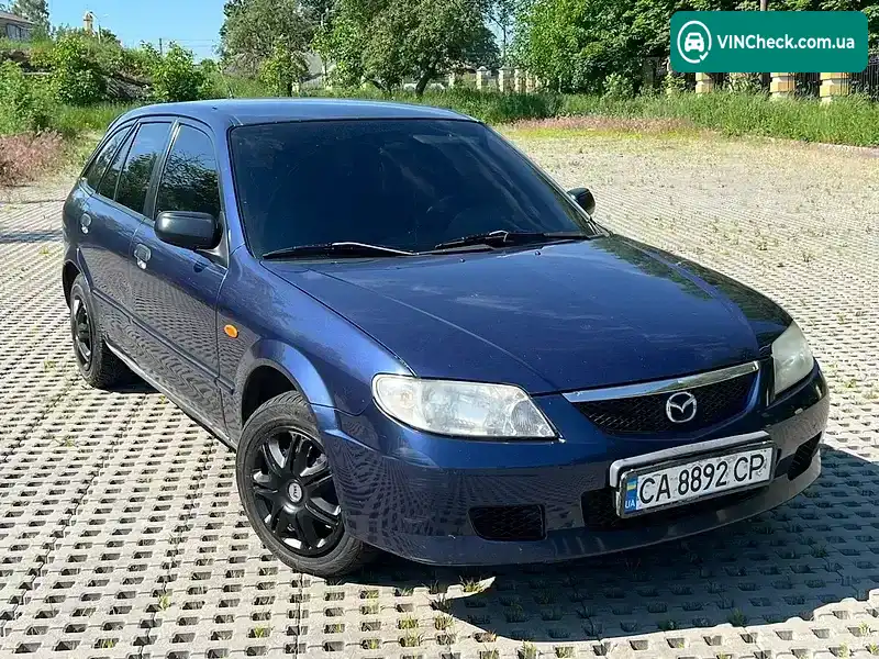Mazda 323 2001, фото з оголошення 1 з 10, VIN JMZBJ14R211417896