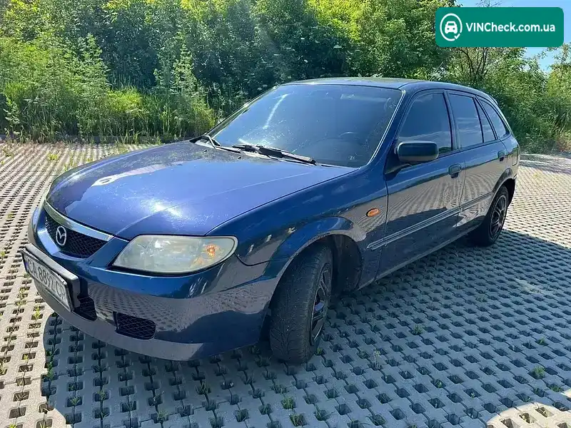 Mazda 323 2001, фото з оголошення 2 з 10, VIN JMZBJ14R211417896