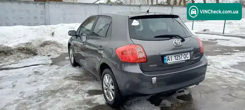Toyota Auris 2007, фото з оголошення 2 з 9, VIN NMTKV56E50R006981