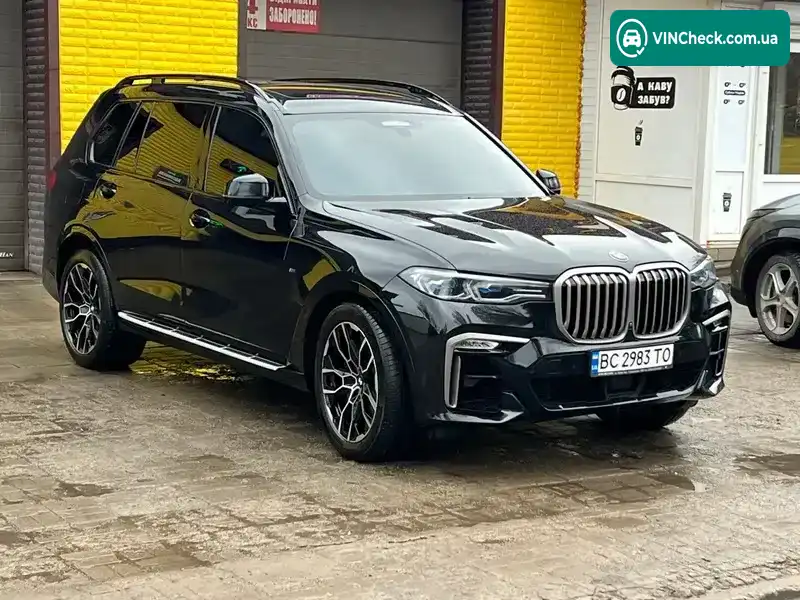 BMW X7 2022, фото з оголошення 2 з 17, VIN WBACW010009K94552
