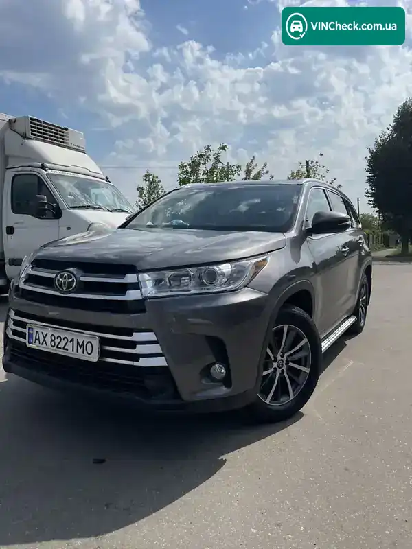 Toyota Highlander 2019, фото з оголошення 1 з 12, VIN 5TDJZRFHXKS923730