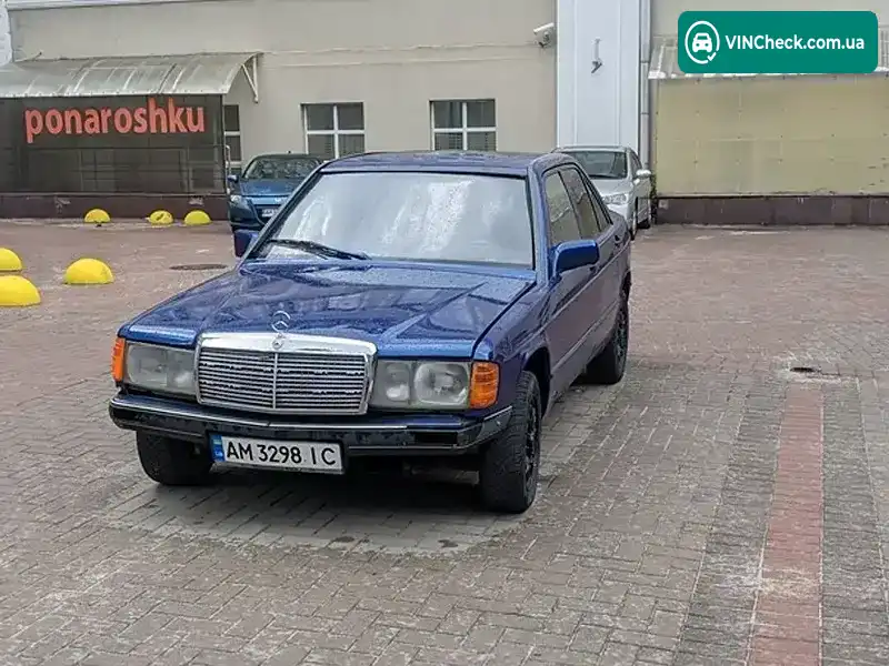 Mercedes-Benz 190 1986, фото з оголошення 1 з 11, VIN WDB20102210001270