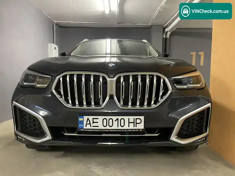 BMW X6 2019, фото з оголошення 1 з 10, VIN WBAGT210509B18671