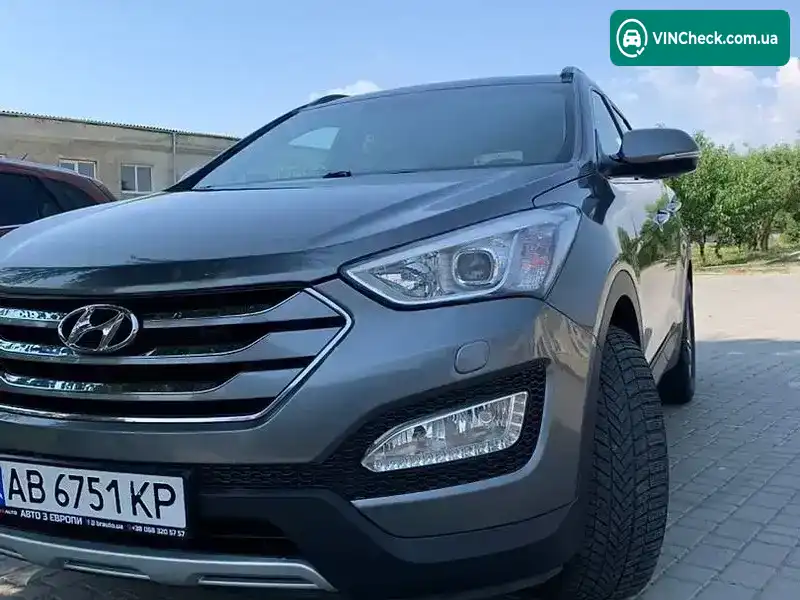 Hyundai Santa FE 2014, фото з оголошення 1 з 18, VIN KMHSU81XBEU369465