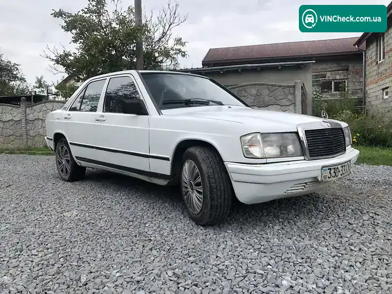Mercedes-Benz 190 1987, фото з оголошення 2 з 12, VIN WDB2011221A104365