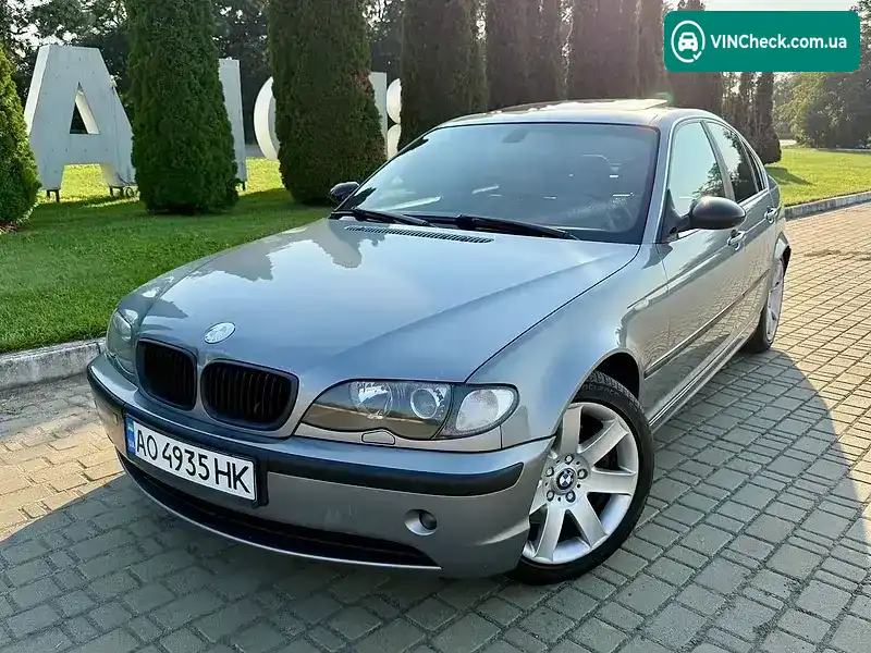 BMW 3 Series 2004, фото з оголошення 2 з 20, VIN WBAED91020FX52855