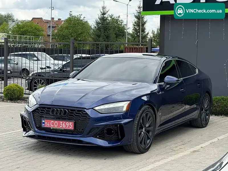 Audi A5 Sportback 2021, фото з оголошення 2 з 20, VIN WAUAACF51MA054393