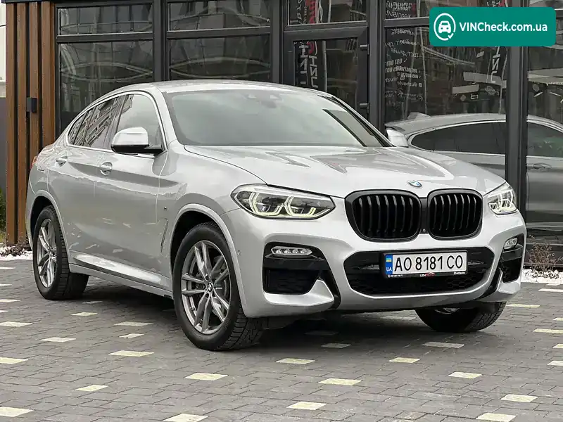 BMW X4 2019, фото з оголошення 1 з 21, VIN WBAVJ51080LP62762