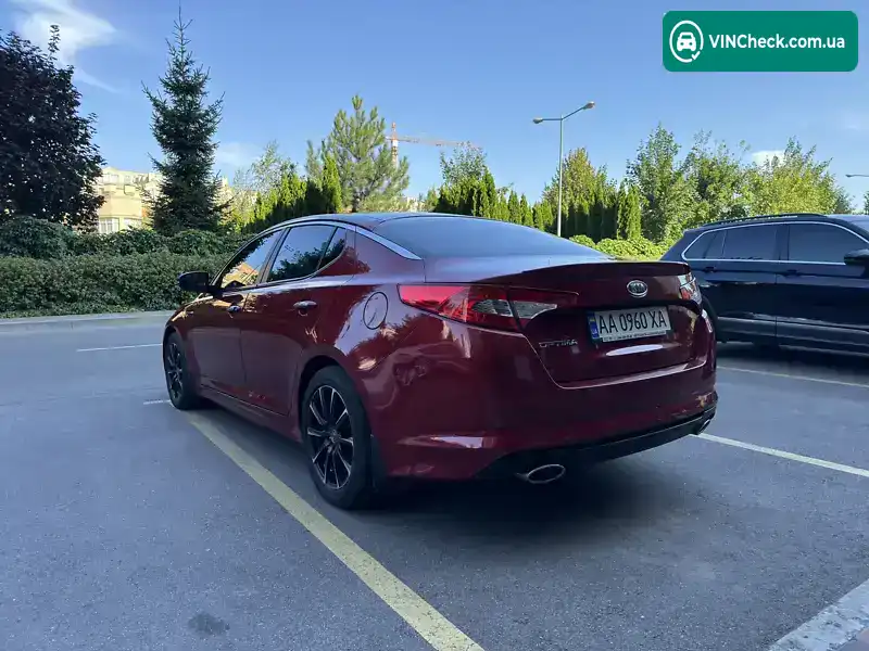 Kia Optima 2012, фото з оголошення 2 з 20, VIN KNAGN412BC5240623