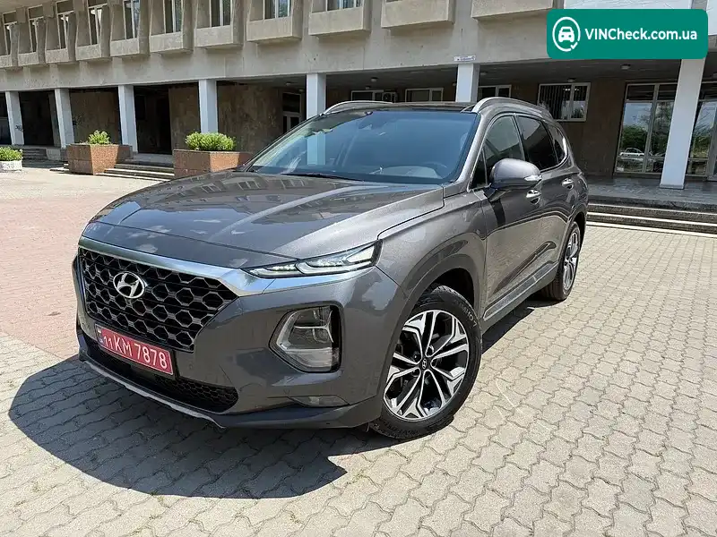 Hyundai Santa FE 2019, фото з оголошення 1 з 20, VIN KMHS381CDLU194701