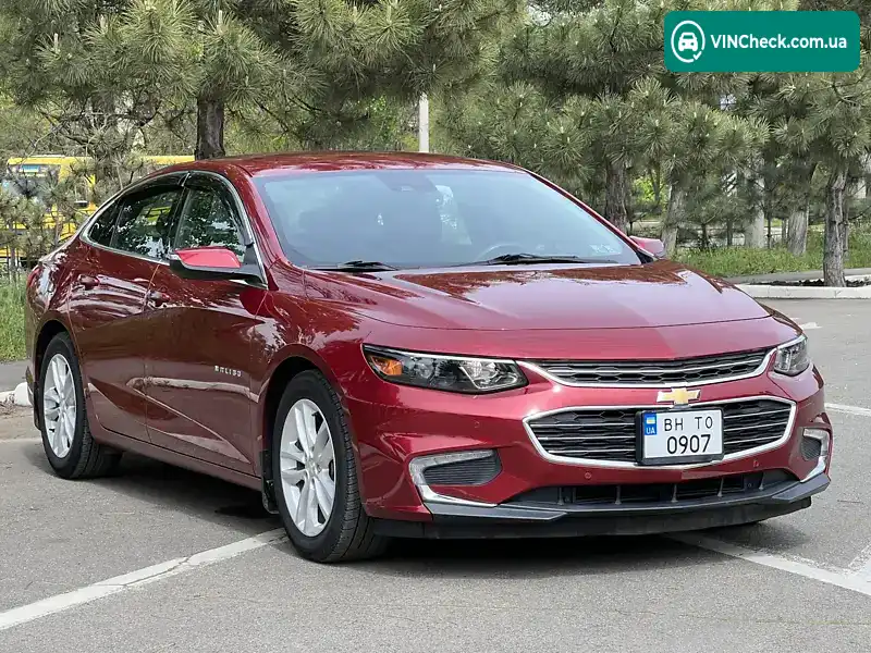 Chevrolet Malibu 2016, фото з оголошення 1 з 20, VIN 1G1ZJ5SU8HF149405