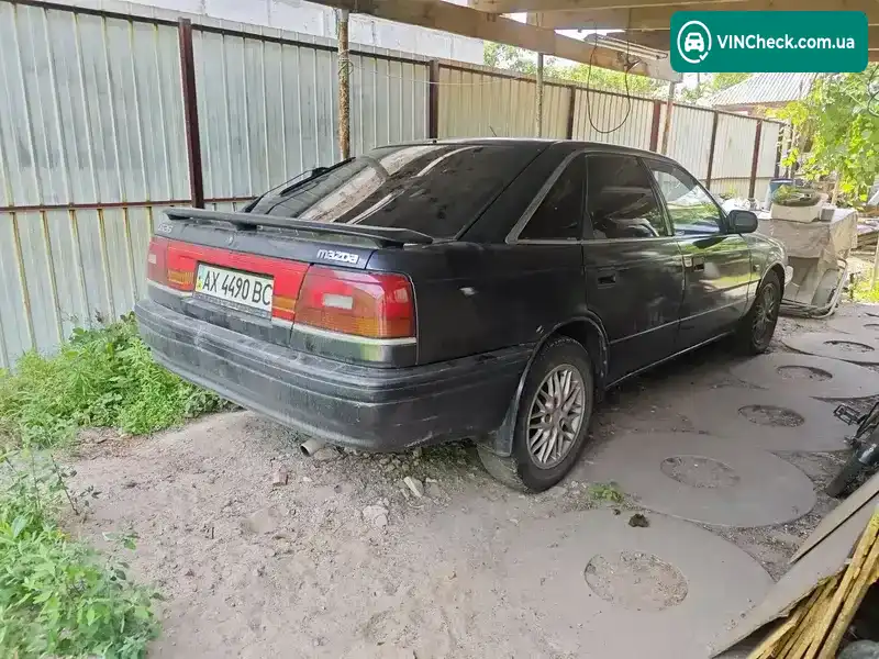 Mazda 626 1988, фото з оголошення 2 з 11, VIN JMZGD14E201138134