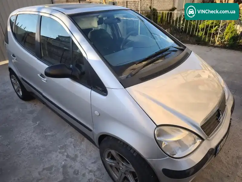 Mercedes-Benz A-Class 2002, фото з оголошення 2 з 15, VIN WDB1681331J803163