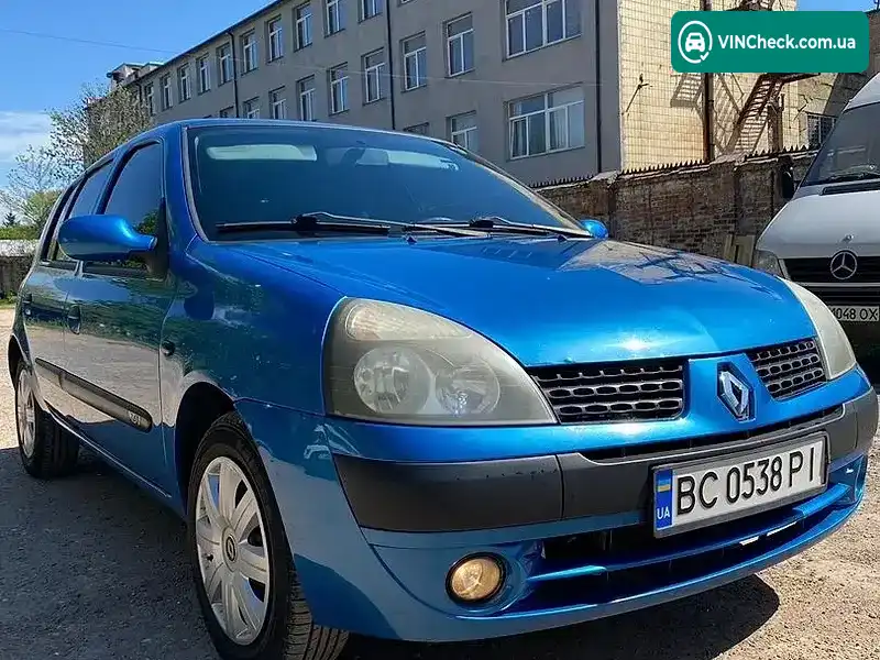 Renault Clio 2003, фото з оголошення 1 з 12, VIN VF1BB0WCF28306171