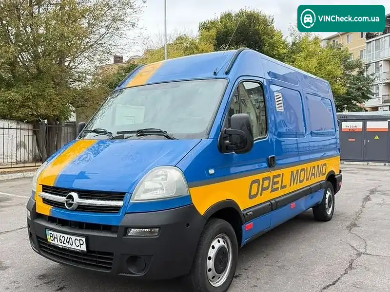 Opel Movano 2007, фото з оголошення 1 з 19, VIN VN1F9BVH535128841