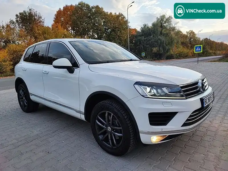 Volkswagen Touareg 2016, фото з оголошення 1 з 20, VIN WVGZZZ7PZHD012518