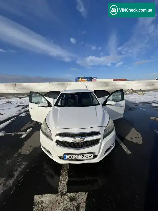 Chevrolet Malibu 2012, фото з оголошення 2 з 21, VIN KL1GF6919CB036275