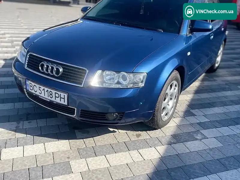 Audi A4 2003, фото з оголошення 1 з 11, VIN WAUZZZ8E34A064709