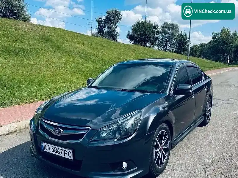 Subaru Legacy 2010, фото з оголошення 1 з 14, VIN JF1BM9L92AG012960