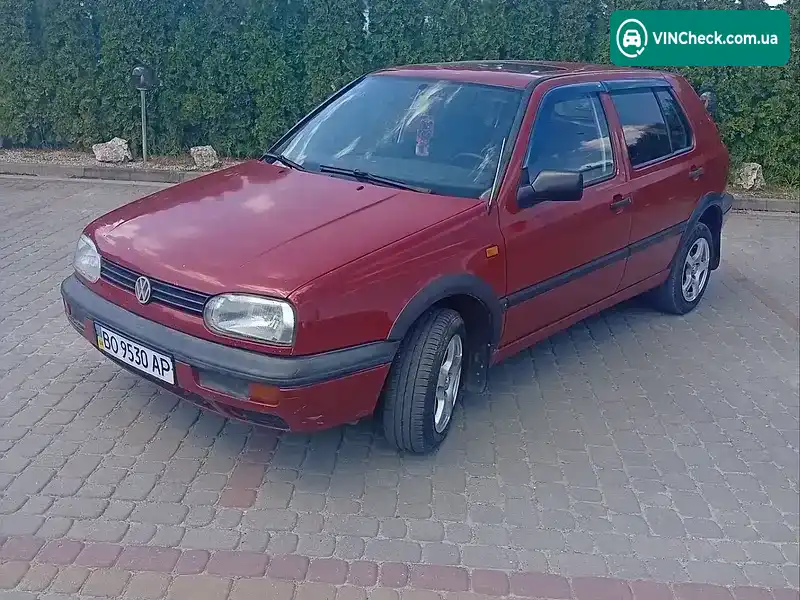Volkswagen Golf 1995, фото з оголошення 1 з 21, VIN WVWZZZ1HZSW254414