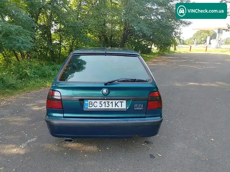 Skoda Felicia 2001, фото з оголошення 2 з 20, VIN TMBEGF65317341003