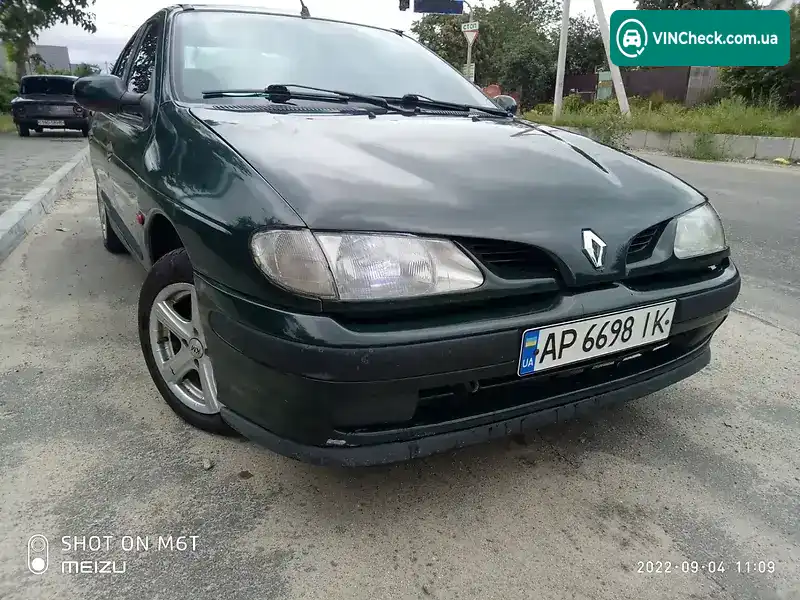 Renault Megane 1998, фото з оголошення 1 з 8, VIN VF1LA0F05TR558736