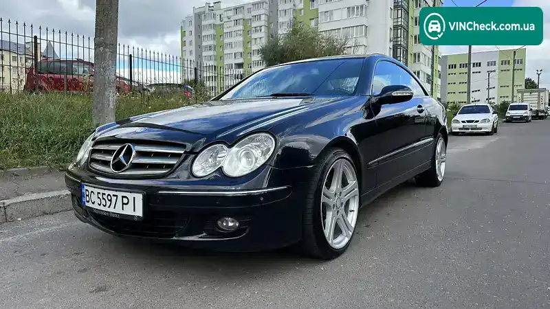 Mercedes-Benz CLK-Class 2007, фото з оголошення 1 з 20, VIN WDB2093201F243817