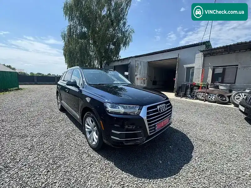 Audi Q7 2018, фото з оголошення 1 з 20, VIN WA1LHAF74HD049927