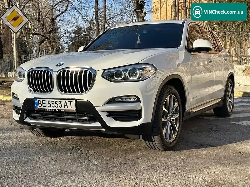 BMW X3 2017, фото з оголошення 2 з 13, VIN 5UXTR9C52JLC73893