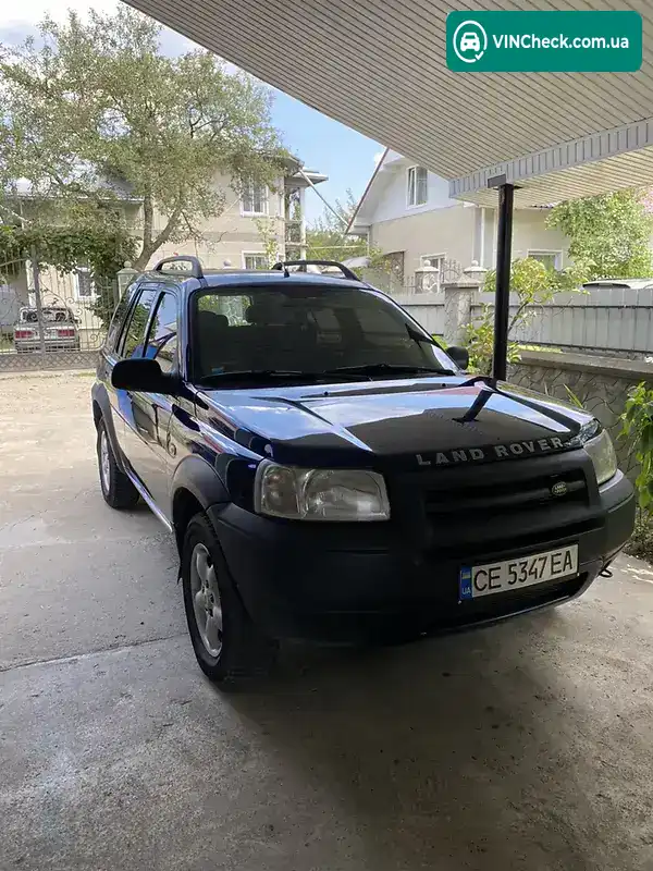 Land Rover Freelander 2001, фото з оголошення 1 з 12, VIN SALLNABE22A368071