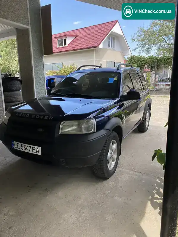 Land Rover Freelander 2001, фото з оголошення 2 з 12, VIN SALLNABE22A368071