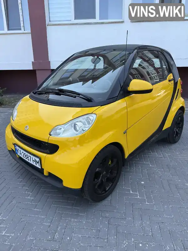 Smart Fortwo 2008, фото з оголошення 2 з 21, VIN WME4513301K140286