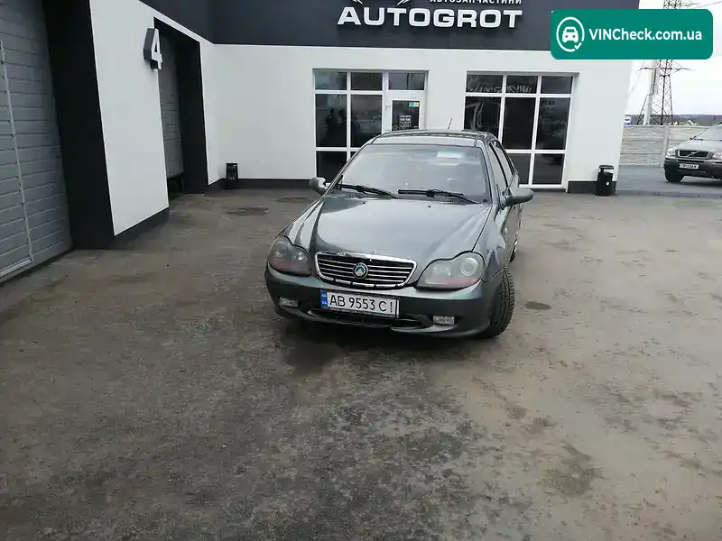 Geely MR 2008, фото з оголошення 2 з 12, VIN Y7CMR715180108704