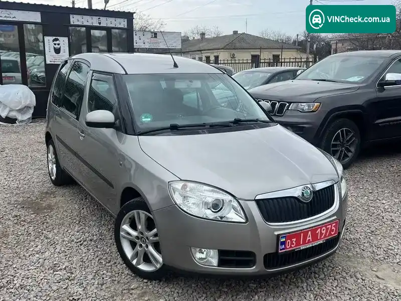 Skoda Roomster 2006, фото з оголошення 2 з 19, VIN TMBMC65J175008151